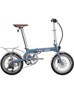 UTO Morning Vintage Origins 16-Inch Folding Electric Bike
