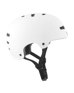 TSG Evolution Solid Satin White Helmet