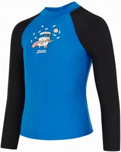 Zoggs Crocodile Surfer Boys Long Sleeve Sun Top