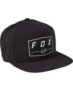 Fox Badge Snapback Cap