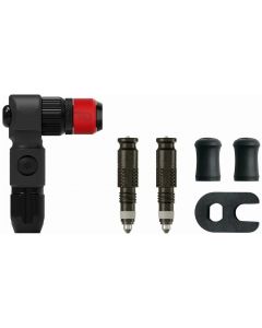 Lezyne ABS Pro Schwalbe Clik Chuck with Valve Cores