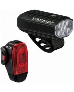 Lezyne Lite Drive 1200+ & KTV Drive Pro+ Lights Set