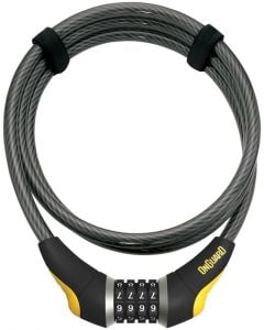 OnGuard Akita 12mm Combo Cable Lock