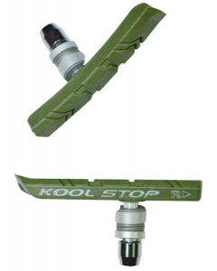 Kool-Stop Contoured MTB Threaded Ceramic Rim Brake Pads Set