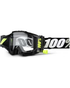 100% Accuri Forecast Youth Clear Black Lens Goggles