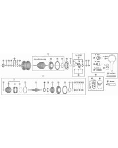 Shimanos CJ-S700 Inner Cable Fixing Bolt Unit