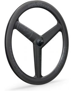 Vision Metron 3-Spoke Centre Lock Tubular Disc 700c Front Wheel