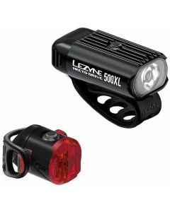 Lezyne Hecto Drive 500XL & Femto USB-C Light Set