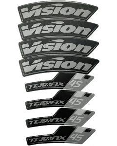 Vision TriMax Carbon 45 700c Wheel Decal Set