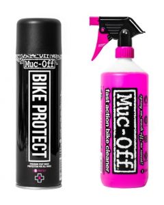 Muc-Off Nano Tech Cleaner/Bike Protect Value Duo Pack