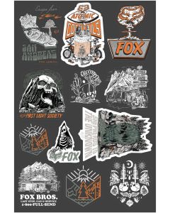 Fox Atlas Sticker Kit