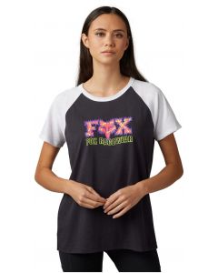 Fox Barbed Wire II Raglan Womens T-Shirt