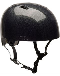 Fox Flight Silver Metal Youth Helmet