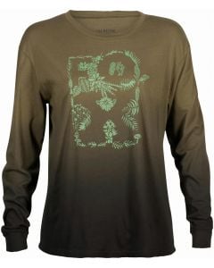 Fox Sensory Dye Basic Womens Long Sleeve T-Shirt