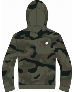 Fox Youth Fox Head Camo Zip Hoodie