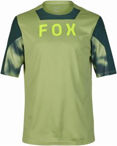 Fox Defend Taunt Short Sleeve Jersey-Pale Green-X-Large - Nearly New