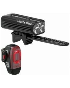 Lezyne Super Drive 1600XXL & KTV Pro Smart Light Set