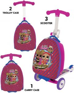 LOL Surprise 3-in-1 Scootin Suitcase