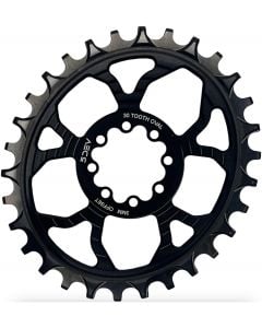 5DEV 8-Bolt T-Type Direct Mount Oval Chainring