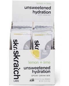 Skratch Labs Unsweetened Hydration Sport Drink Mix - Pack of 20