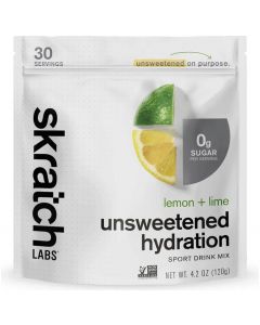 Skratch Labs Unsweetened Hydration Sport Drink Mix Bag