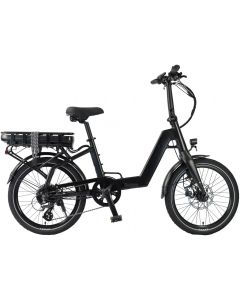 Wisper Tailwind 806 20-Inch Folding Electric Bike-360Wh-Black - Nearly New