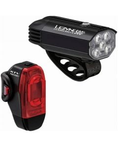 Lezyne Fusion Drive 500+ & KTV Drive Pro+ Light Set