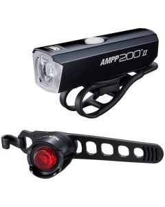CatEye AMPP200 II / Orb II Rechargeable USB-C Light Set