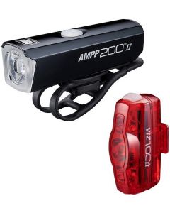 CatEye AMPP200 II / ViZ100 II USB-C Light Set