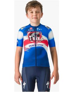 Castelli Soudal Quick-Step Aero Kid's Short Sleeve Jersey