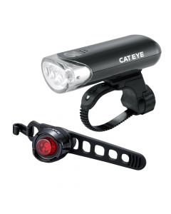 Cateye EL135 / Orb Front and Rear Light Set