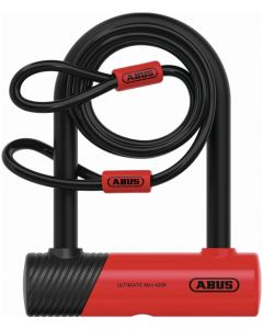 ABUS Ultimate Mini 420K D-Lock with Cable
