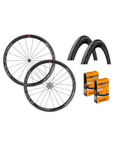 Fulcrum Racing Speed 40 Carbon Clincher Wheelset with FREE Tyres & Tubes