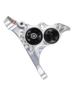 Hope RX4+ Disc Brake Caliper-Flat Mount Front +20-Silver-Dot Oil - Nearly New