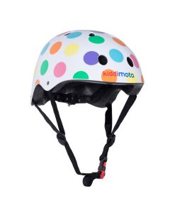 Kiddimoto Helmet - Pastel Dotty