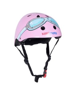 Kiddimoto Helmet - Pink Goggle