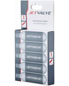 Weldtite Wedtite Jetvalve 16G CO2 Cartridge (Pack of 5)