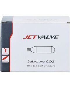 Weldtite Wedtite Jetvalve 16G CO2 Cartridge (Pack of 30)