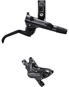 Shimano Deore BR-M6120 / BL-M6100 Brake Lever And Post Mount Caliper Set-Front-Right Hand - Nearly New