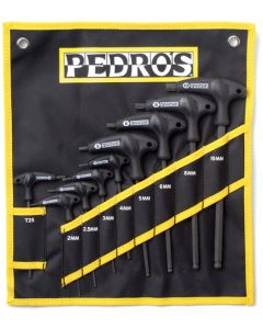 Pedros 9 Piece Pro T/L Hex Set