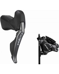 Shimano GRX ST-RX815 Di2 11-Speed STI Lever With BR-RX820 Flat Mount Caliper