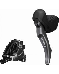 Shimano GRX ST-RX820 Dropper Post STI Lever With BR-RX820 Flat Mount Caliper