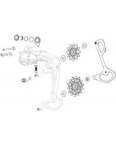 SRAM Rear Derailleur Battery Lever / Clip