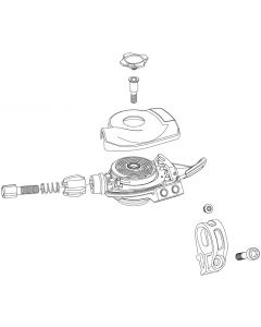 SRAM X01 Eagle B2 Shift Lever Trigger Cover Kit