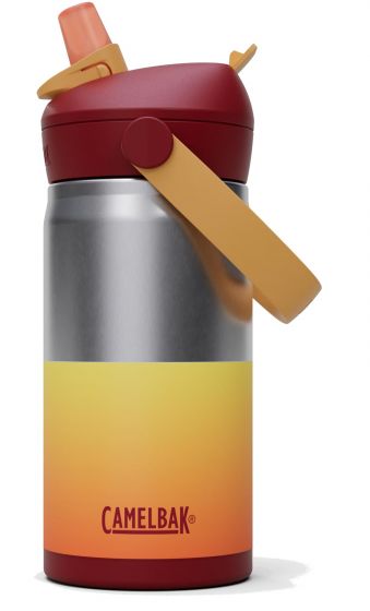 CamelBak Thrive Flip Straw 350ml Kids Bottle – Orange Sunset