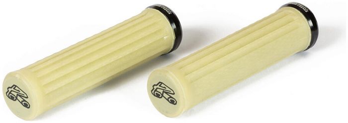 Renthal Single Collar Traction Lock-On Grips – Yellow