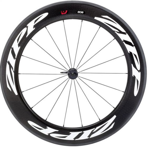 Zipp 808 Firecrest Carbon Clincher 2015 Front Wheel – White Decals