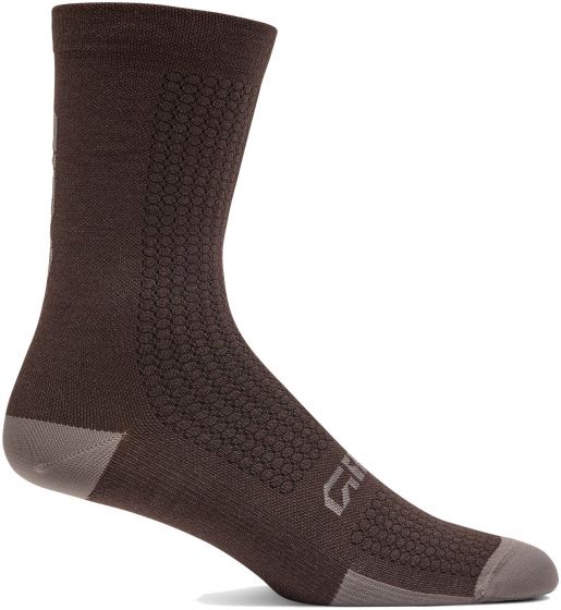 Giro HRC+Merino 2026 Socks – Dark Brown