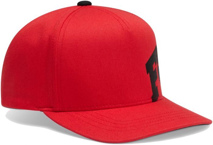 Fox F Head X Youth Snapback Hat – Red
