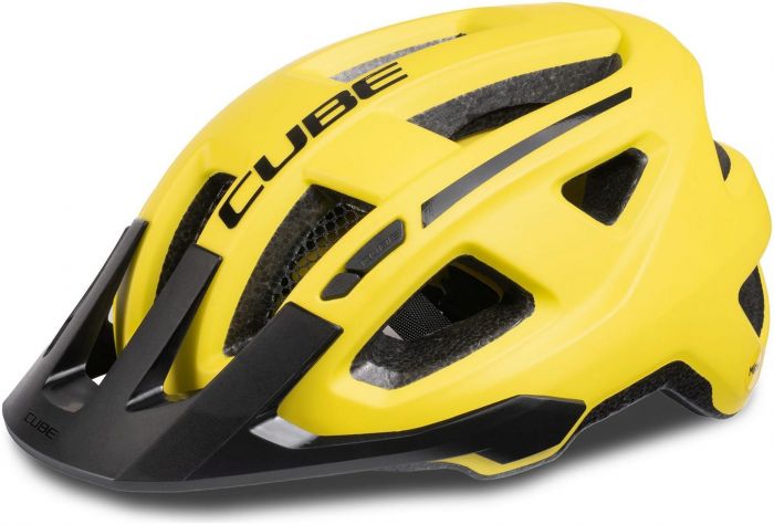 Cube Fleet Helmet – Yellow